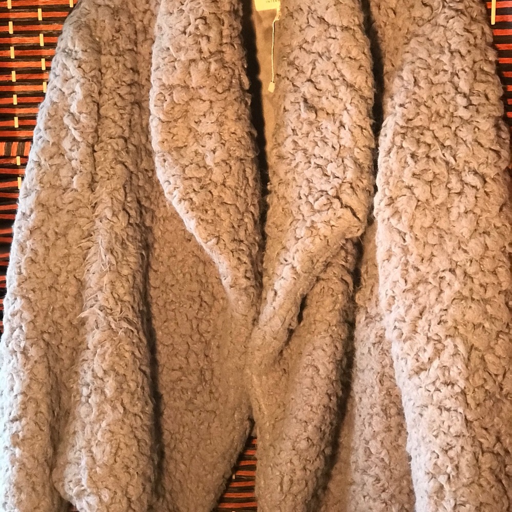 Grey Sherpa Jacket